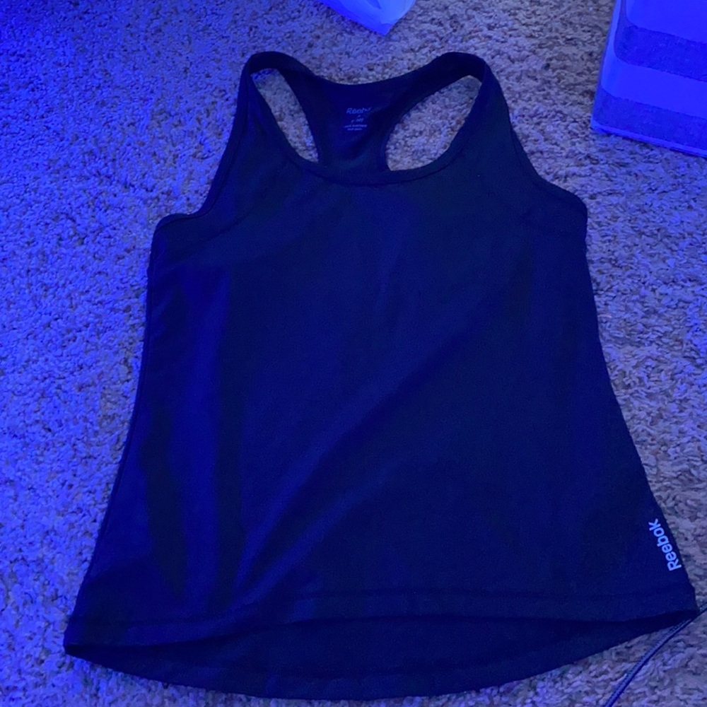 Black tank top